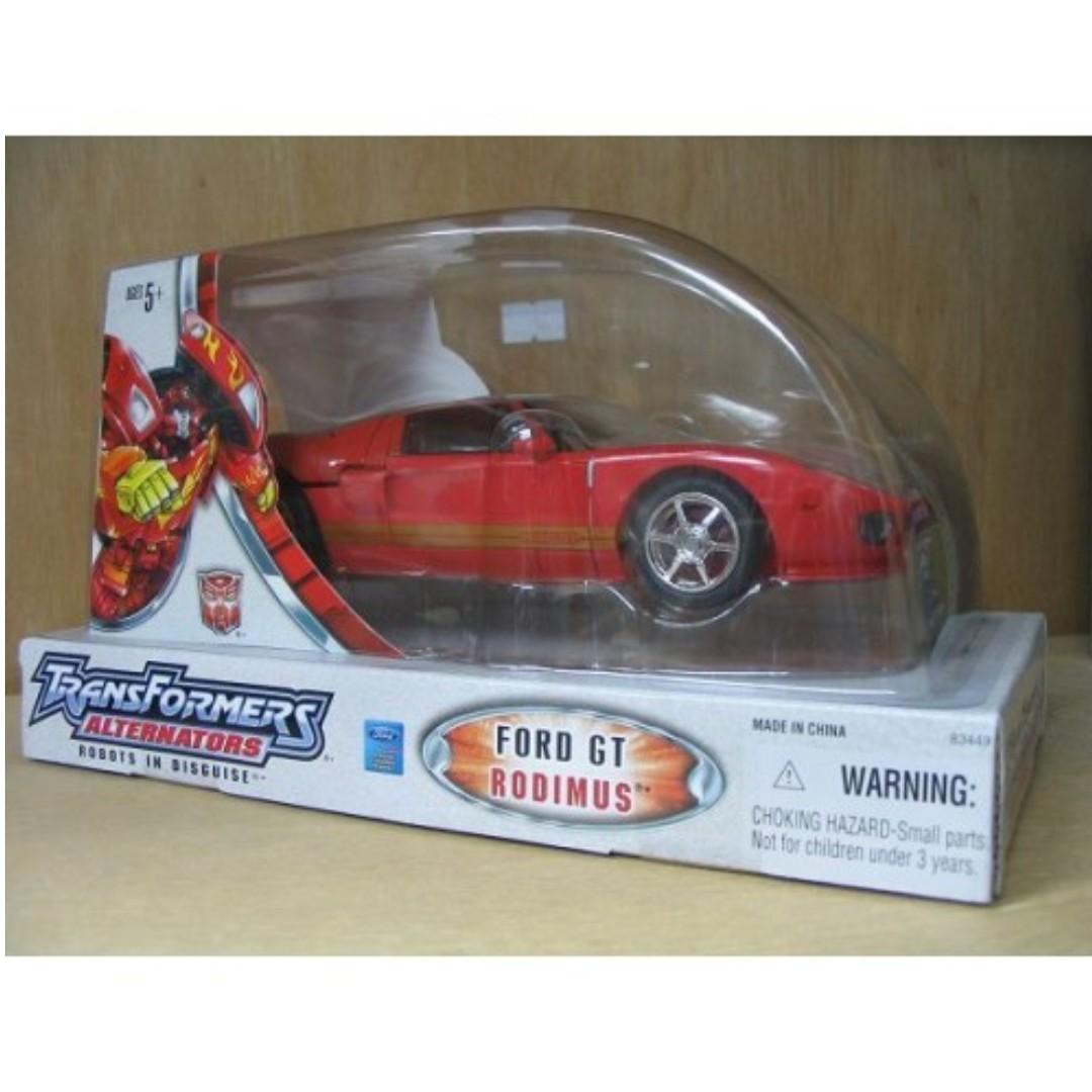 HASBRO 27081 TRANSFORMERS ALT-27 FORD GT RODIMUS