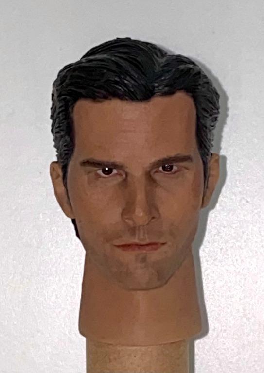 HEADPLAY 1/6 HEAD SCULPT HEAD PLAY HP0031 CUSTOM MADE Christian Bale BATMAN HEAD SCULPT PIU176