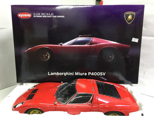KYOSHO 1/12 LAMBORGHINI MIURA P400SV RED