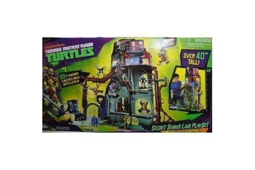 PLAYMATES TEENAGE MUTANT NINJA TURTLE SECRET SEWER LAIR 95011