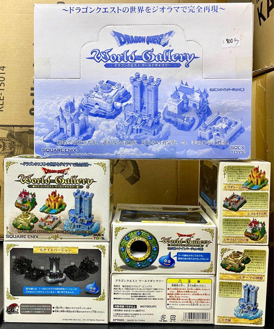 SQCX TOYS SQUARE CNIX 21520 DRAGON QUEST WORLD GALLERY All five types + NIGHT VERSION 6A