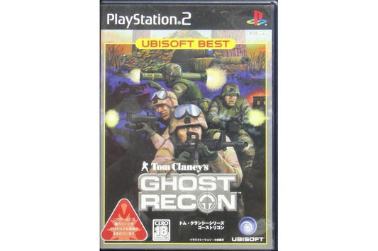 SONY PS2 UBISOFT BEST TOM CLANCY GHOST RECON Tom Clancy's Ghost Recon Japanese Edition SLPM65954