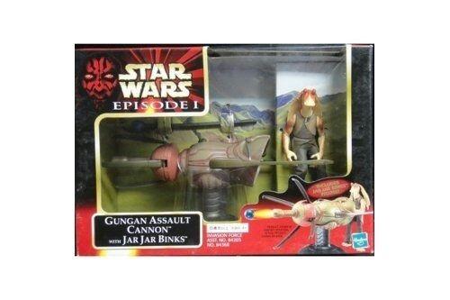 HASBRO 84368 STAR WARS EP1 GUNGAN ASSAULT CANNON W/ JAR JAR BINKS