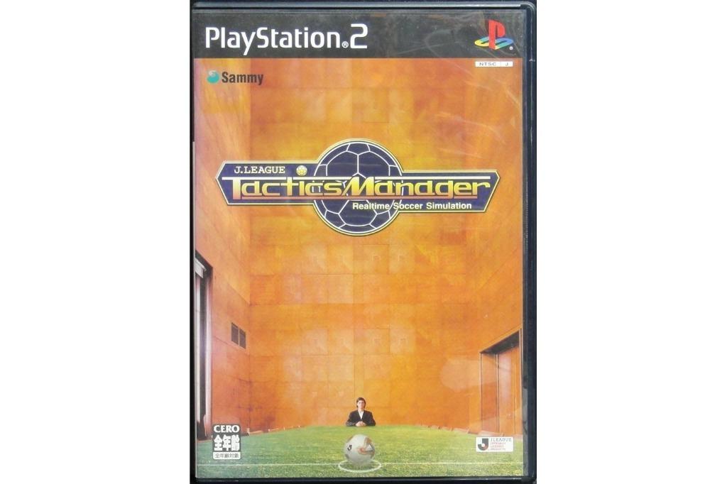SONY PS2 J LEAGUE TACTICS MANAGER Japanese Professional Football League Strategy Manager Real-time Football Simulation Game SLPS20263