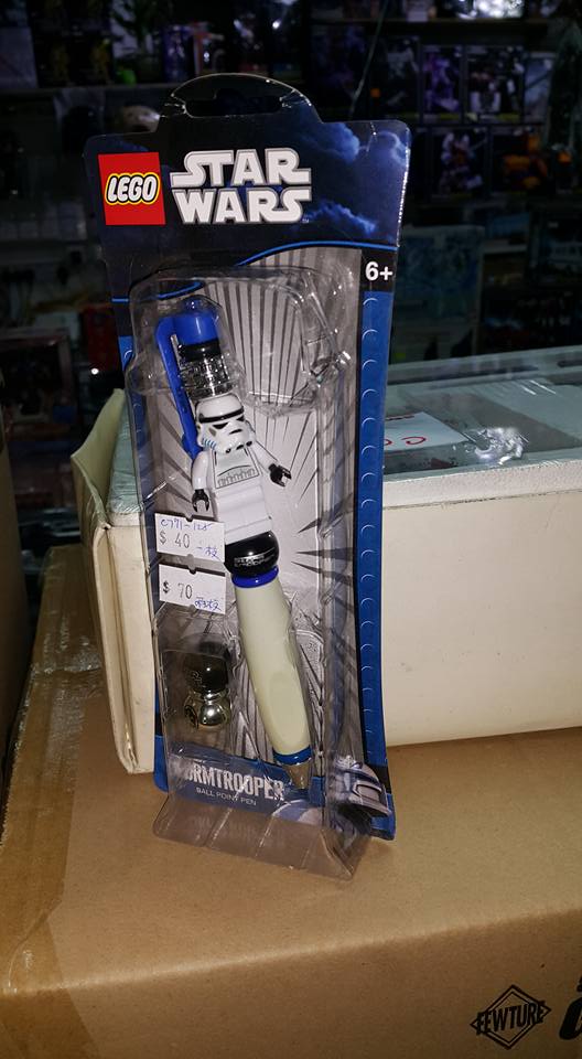 LEGO pen $40 each, $70 for two STARWARS STORMTROOPER