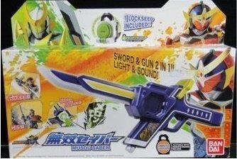 BANDAI 07187 Kamen Rider Gaim Musou Saber SWORD GUN INCLUDE MELON LOCKSEED  Special Offer