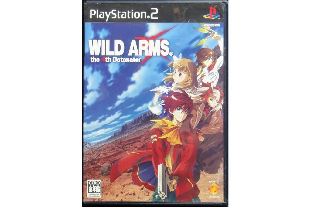 SONY SCEI PS2 WILD ARMS THE 4TH DETONATOR Wild Arms The 4th Detonator Game Japanese Version SCPS15092