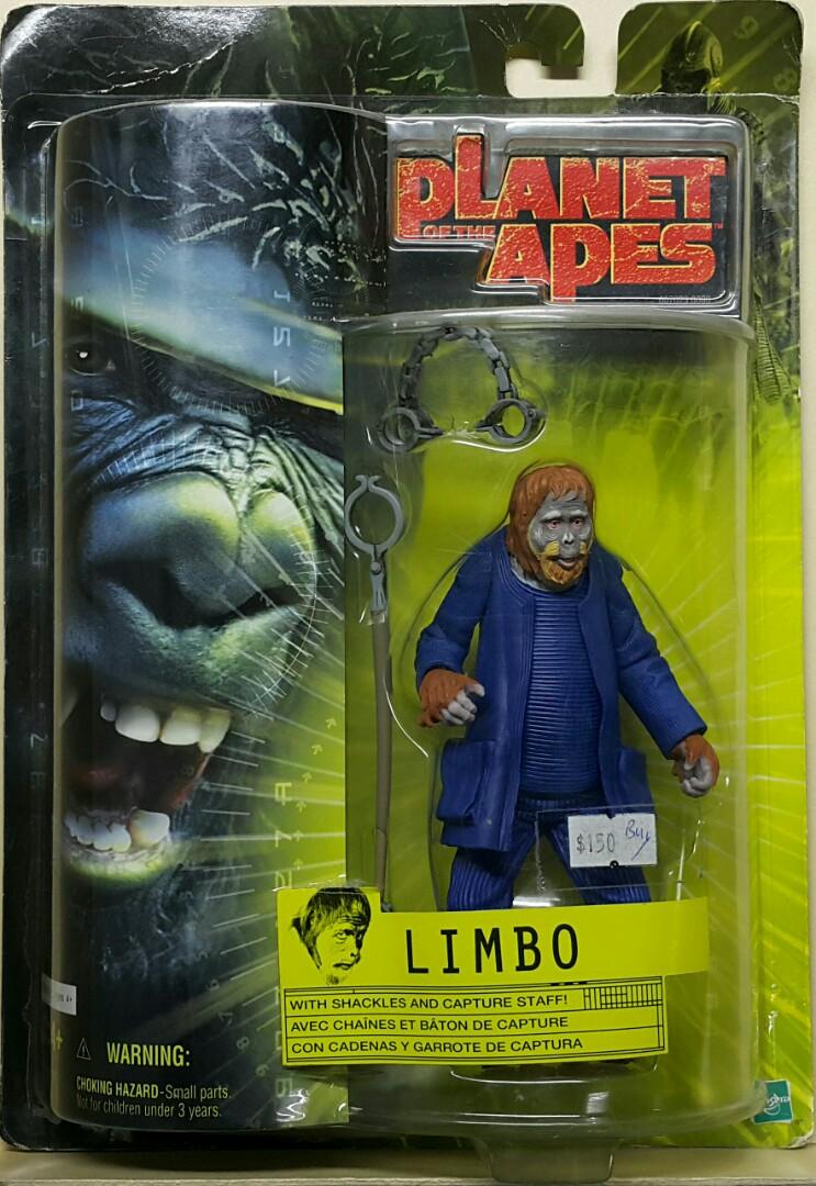 HASBRO 52116 PLANET OF THE APES PAUL GIAMATTI LIMBO WITH SHACKLES AND CAPTURE STAFF  L