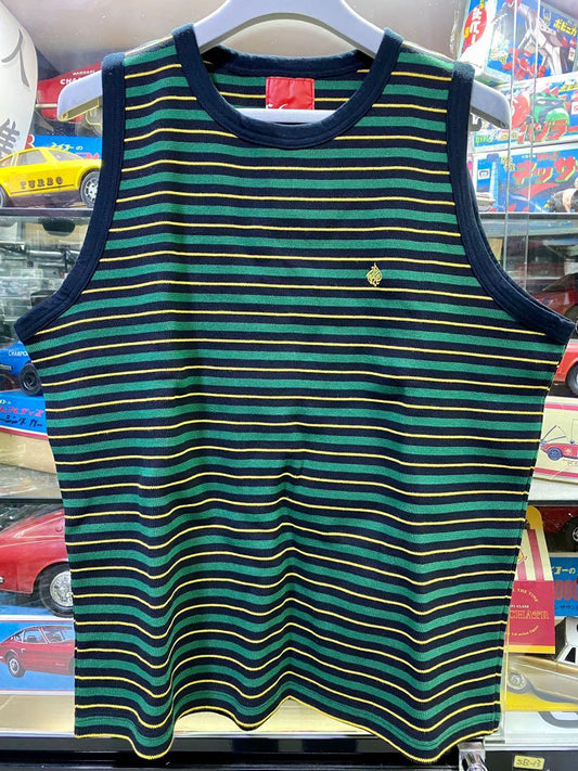 JAPANESE BRAND OEVIF GUARDDOGS NIGHTMARE Men's striped vest Large size L size  b24197406