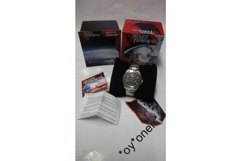 HASBRO TRANSFORMERS WATCH TYPE D-1 AUTOBOT LOGO Transformers Autobot logo steel strap watch D-1