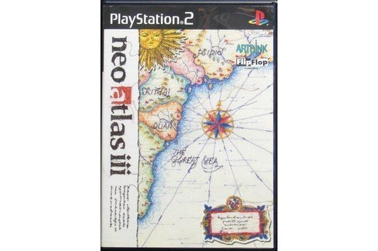 SONY SCEI PS2 ARTDINK FLIPFLOP NEO ATLAS III New Atlas 3 Game Japanese Version SLPS25016