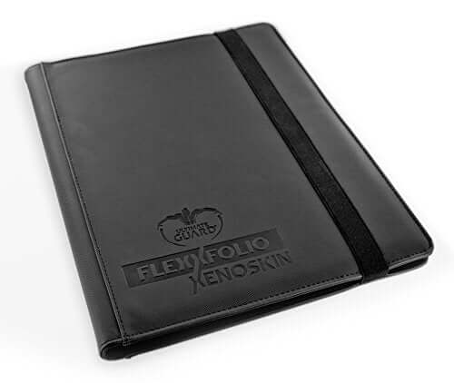 Ultimate Guard: 9 Pocket FlexXfolio XenoSkin: Black