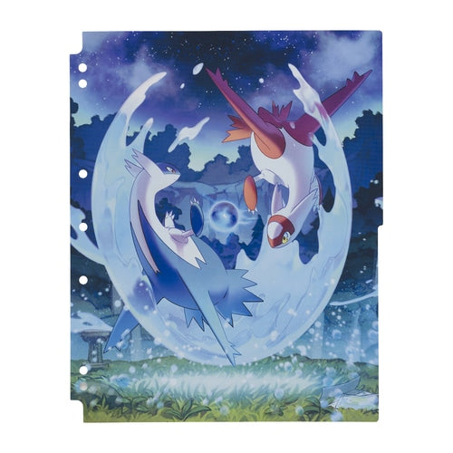Pokémon card book cover page / card page collection refill Latias・Latios