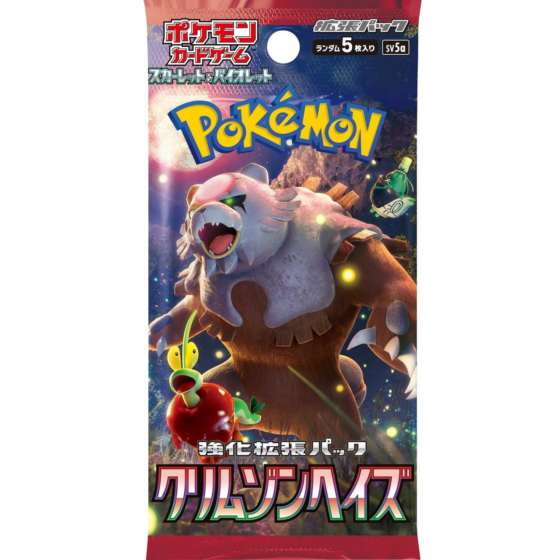 Pokémon Trading Card Game Premium Expansion Pack – Vermilion & Purple-SV5a Crimson Mist [Japanese Version] [Packaging]