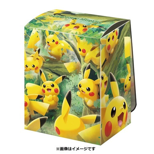 Pokémon card box deck case Pikachu no forest