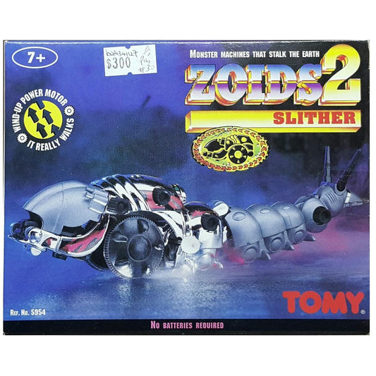TOMY 05954S ZOIDS 2 MONSTER MACHINES THAT STALK THE EARTH SLITHER