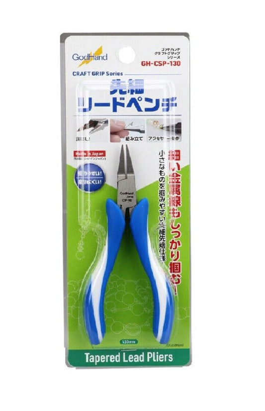 GODHAND GH-CSP-130 Craft Grip Fine Flat Mouth Pliers (Specially for Etching Sheets/Metal Parts)