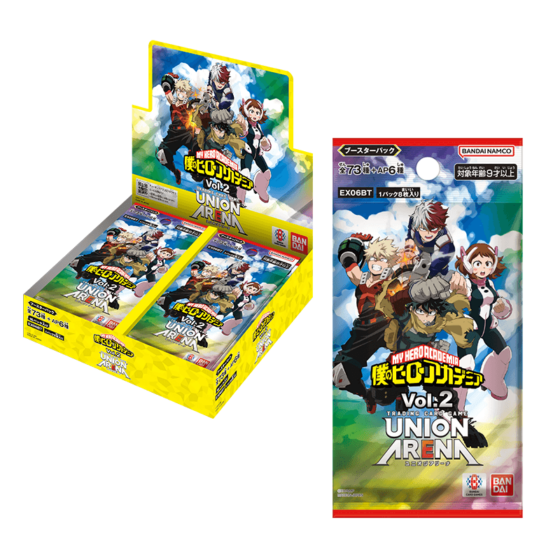 UNION ARENA Supplementary Pack My Hero Academia Vol.2 [EX06BT]