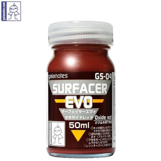 Gaia Surfacer EVO – GS-04 Primer/Water Filler Oxidized Red 50ml