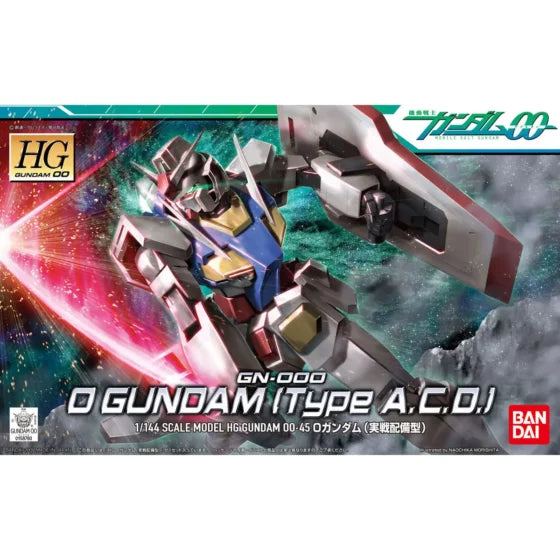 HG00 045 1/144 [Mobile Suit Gundam 00] GN-000 0 Gundam (Actual Combat Equipment Type)