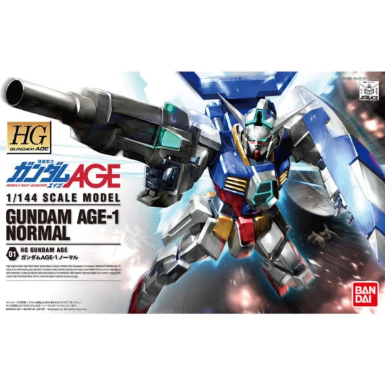 HGGA 1/144【Mobile Suit Gundam AGE】GUNDAM AGE-1 NORMAL