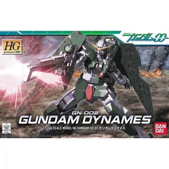 HG00 003 1/144【Mobile Suit Gundam 00】GN-002 Dynames Gundam