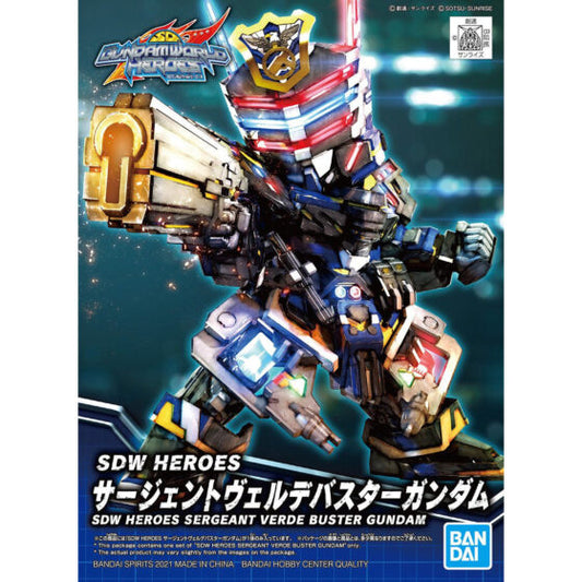 SD Gundam World SDW03 [Heroes] Sheriff Green Storm Gundam