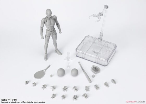 SHFiguarts Male Body-Sports Version-DX Set (Gray Ver.)