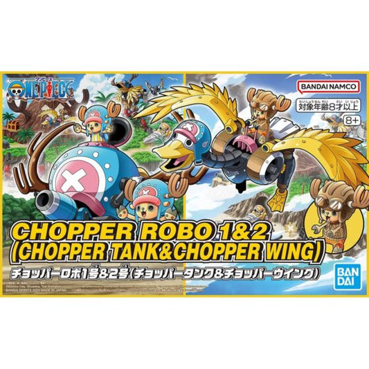 [One Piece] Super Chopper Robot 1 & 2 Chopper Tank and Wing