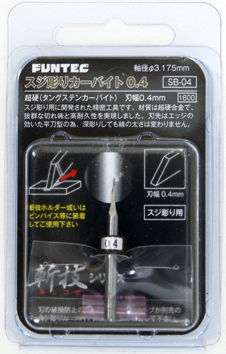 FUNTEC SB-04 Cutting Technique Score Blade – 0.4mm
