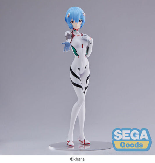 SEGA SPM Prize [Evangelion: │▌] Rei Ayanami ~Hand Over~ (White Combat Uniform Ver.)