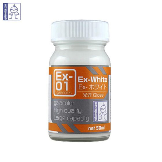 Gaia EX-Color Series Oily Model Oil-Ex-01 Ex-White 50ml