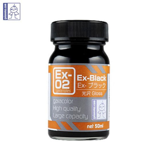 Gaia EX-Color Series Oily Model Oil-Ex-02 Ex-Black 50ml