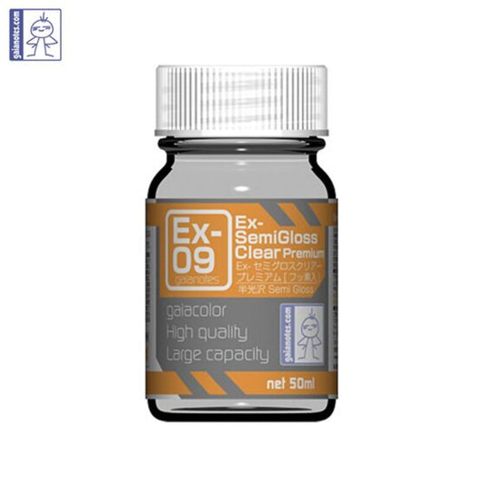 Gaia EX-Color Series Oily Model Oil - Ex-09 Semi-gloss Transparent Premium 50ml