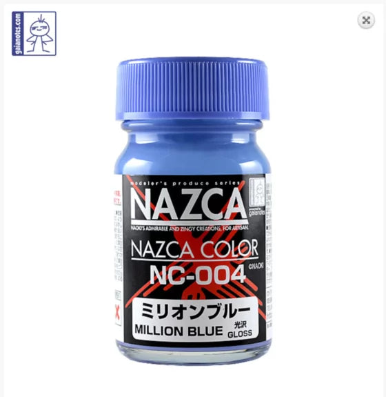 Gaia NC-004 Oily Model Oil Azure 15ml