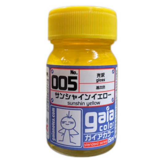 Gaia 005 Basic Color Series Oily Model Oil Bright Yellow 15ml