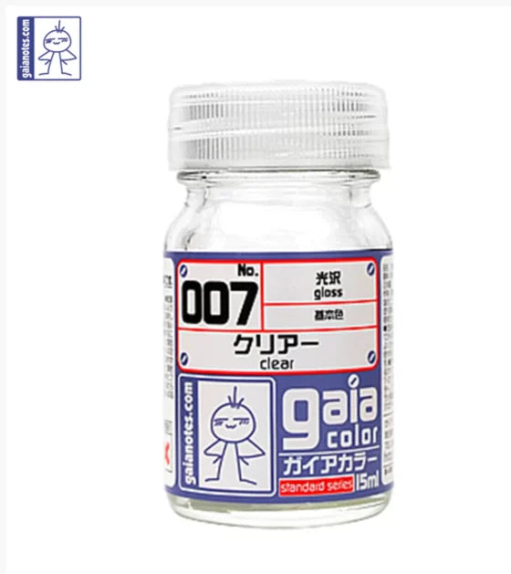 Gaia 007 Transparent Color Series Oily Model Oil Transparent 15ml