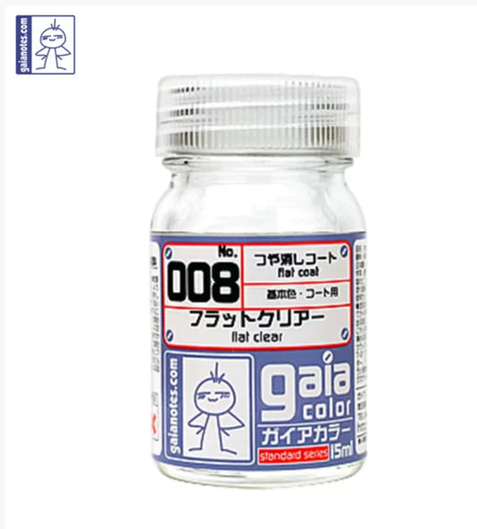 Gaia 008 Transparent Color Series Oily Model Oil Matte Oil 15ml