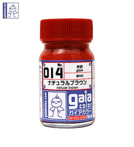 Gaia 014 Basic Color Series Oily Model Oil Natural Brown 15ml