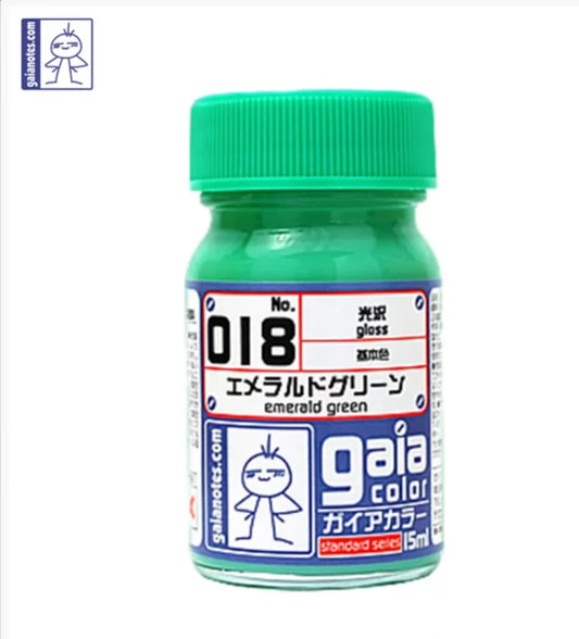Gaia 018 Basic Color Series Oily Model Oil Emerald Green 15ml