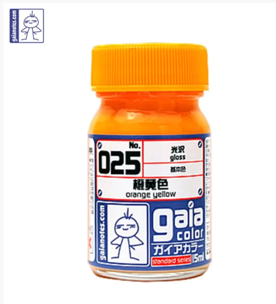 Gaia 025 Basic Color Series Oily Model Oil Orange Yellow 15ml