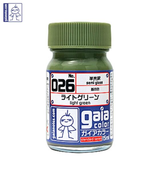 Gaia 026 Military Color Series Oily Model Oil Light Green 15ml