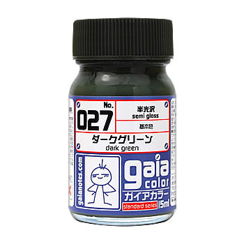 Gaia 027 Military Color Series Oil-based Model Ink Green 15ml
