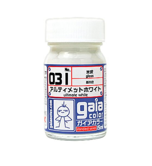 Gaia 031 Basic Color Series Oily Model Oil Ultimate White 15ml