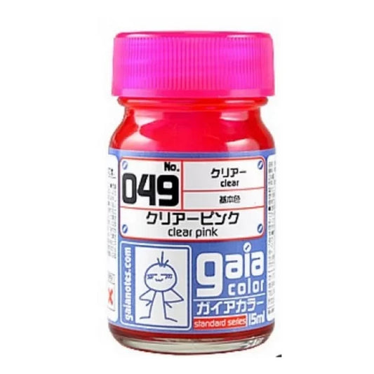 Gaia 049 Transparent Color Series Oily Model Oil Transparent Pink 15ml
