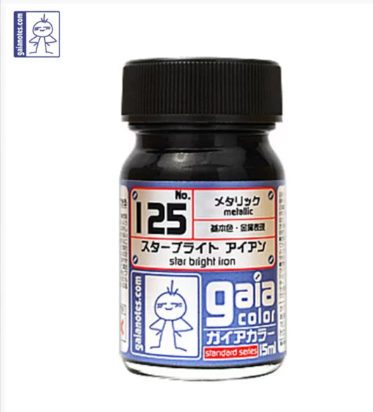 Gaia 125 Metallic Series Oily Model Oil Starlight Iron Color 15ml