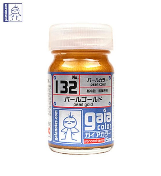 Gaia 132 Pearl Color Series Oily Model Oil Pearl Gold 15ml