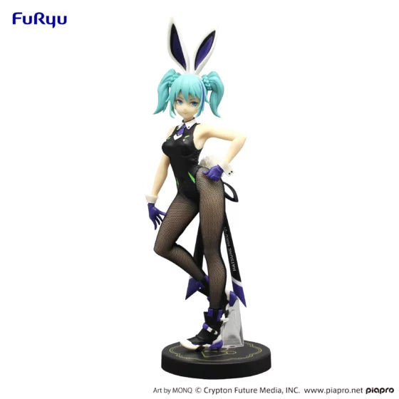 FuRyu Bonus Hatsune Miku BiCute Bunnies Figure - Street Violet Color ver