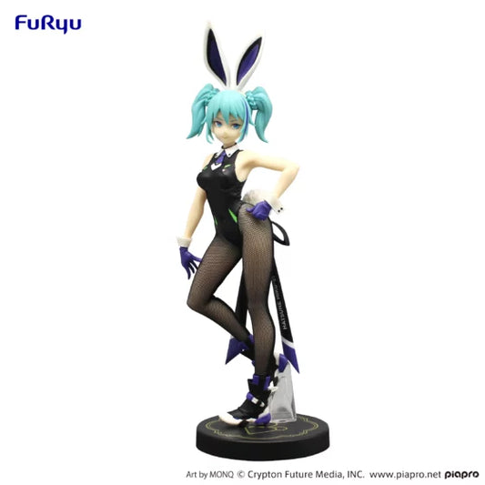 FuRyu Bonus Hatsune Miku BiCute Bunnies Figure - Street Violet Color ver