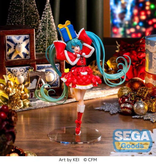 SEGA Prize LUMINASTA Hatsune Miku - Christmas Style 2024 -